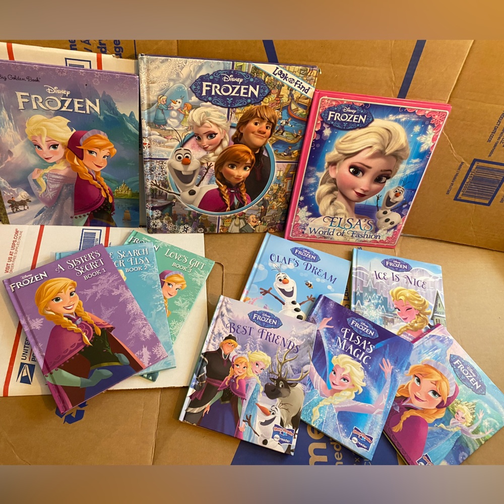 frozen book collection